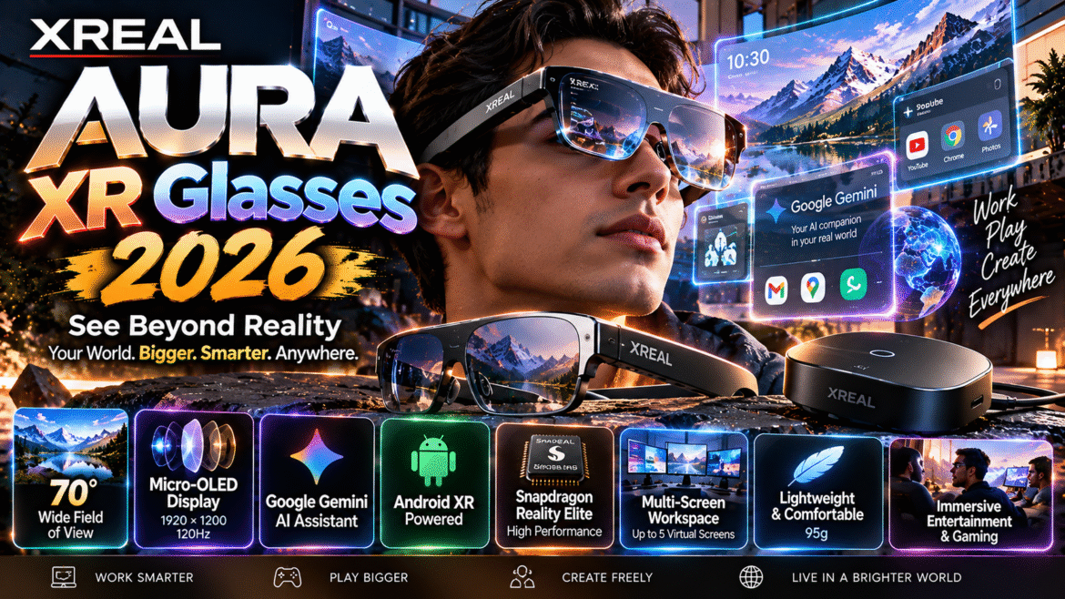 XREAL AURA XR Glasses